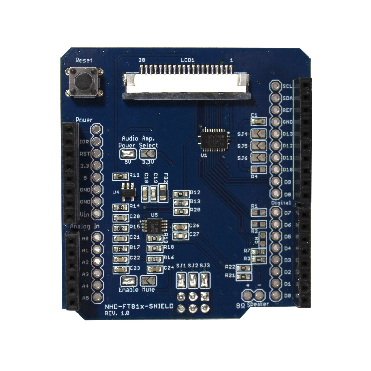 NHD-FT81x-SHIELD, NEWHAVEN DISPLAY INTERNATIONAL