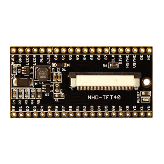 NHD-TFT40, NEWHAVEN DISPLAY INTERNATIONAL