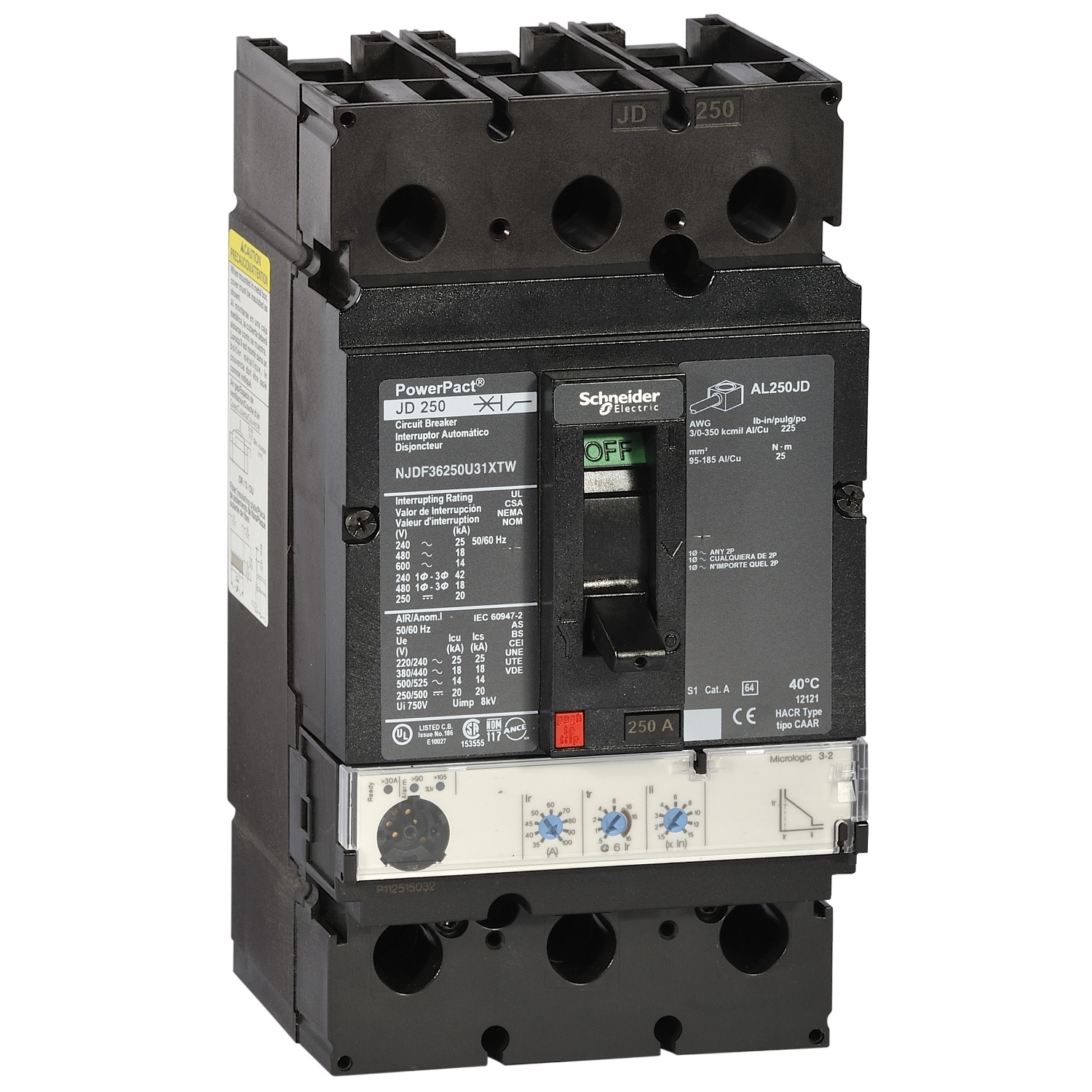 NJGF36250U31XTW, Schneider Electric