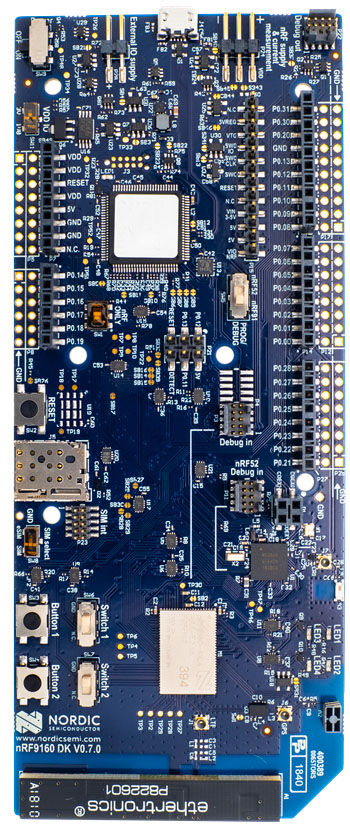 nRF9160-DK, Nordic Semiconductor