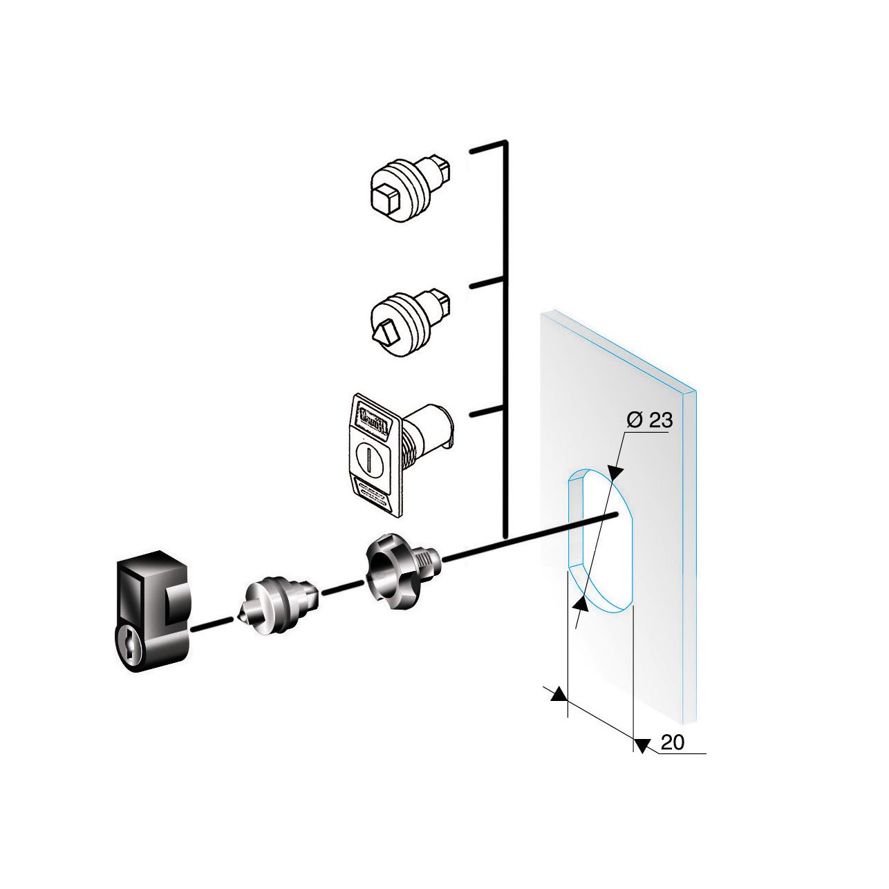 NSYTC8CRN, Schneider Electric