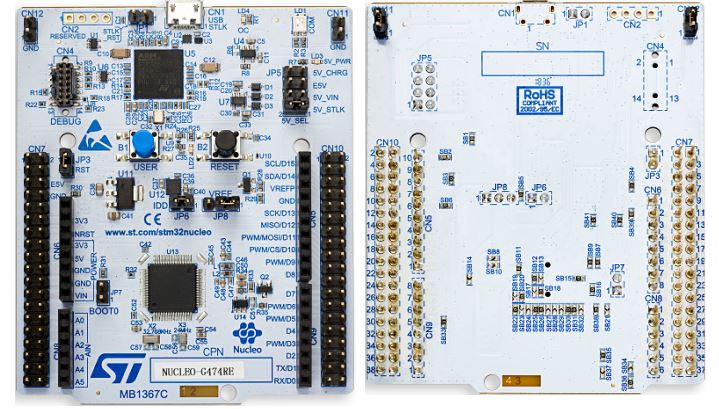 NUCLEO-G491RE, STMicroelectronics