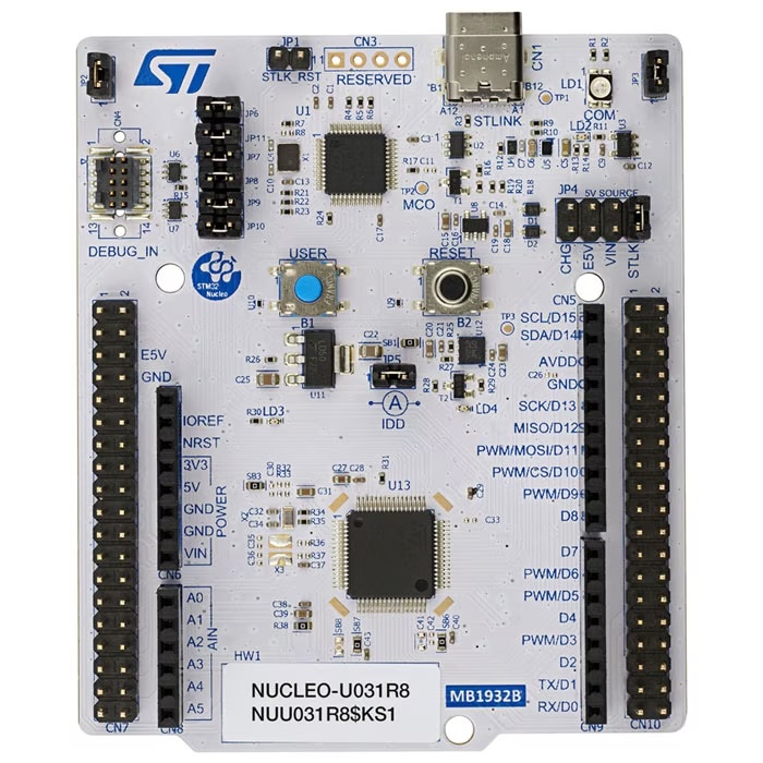 NUCLEO-U031R8, STMicroelectronics