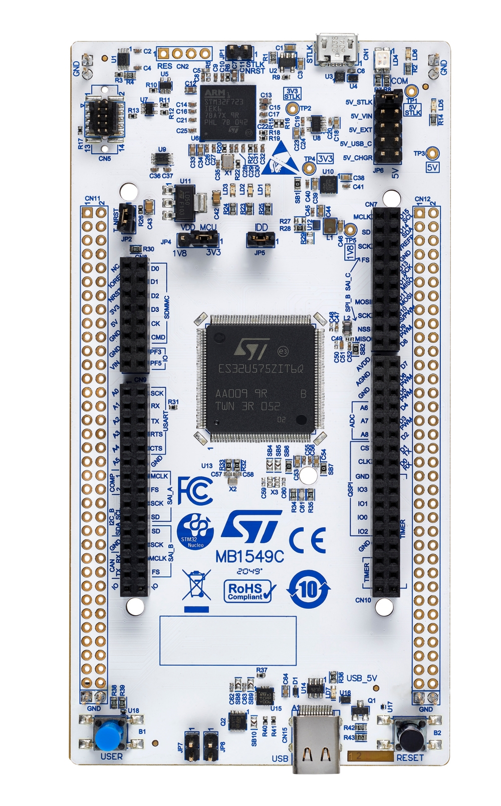 NUCLEO-U575ZI-Q, STMicroelectronics