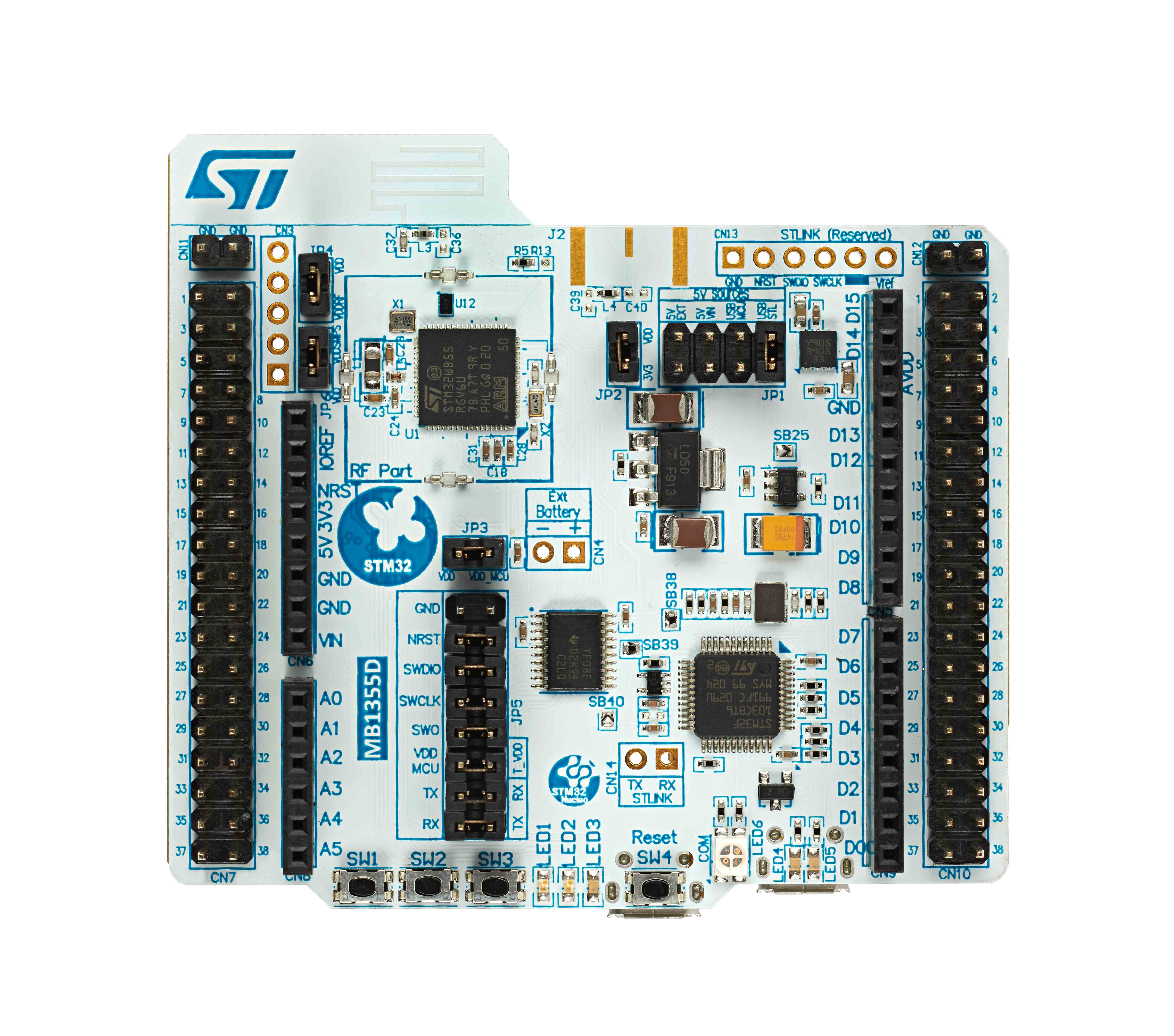 NUCLEO-WB55RG, STMicroelectronics