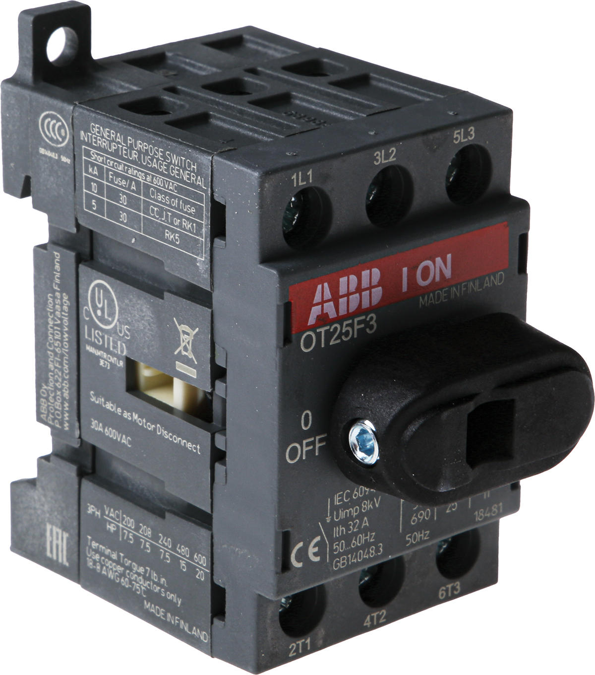 OT25F3  1SCA104857R1001, ABB