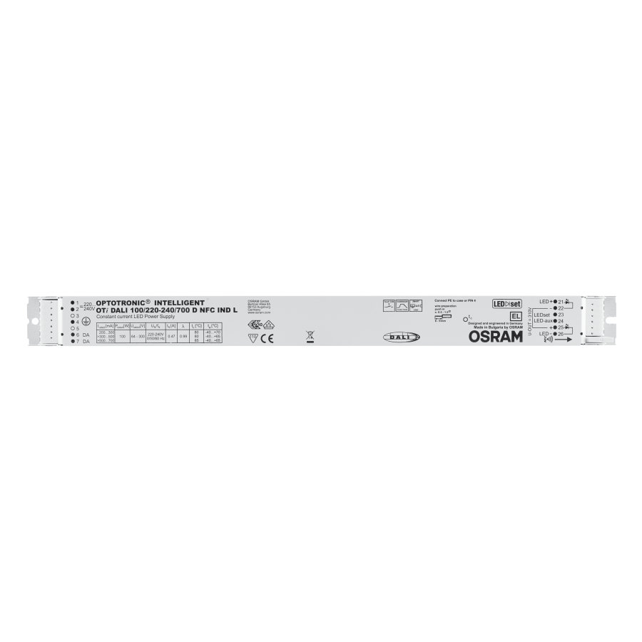 OTi-DALI-100/220-240/700-D-NFC-INDL, Osram