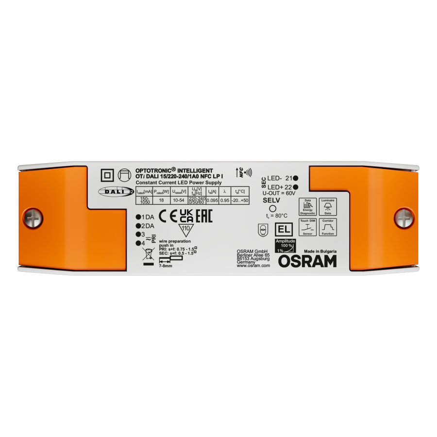 OTI-DALI-15/220-240/1A0-NFC-LPI, Osram
