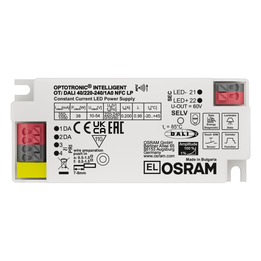 OTI-DALI-40/220-240/1A0-NFC-LP, Osram