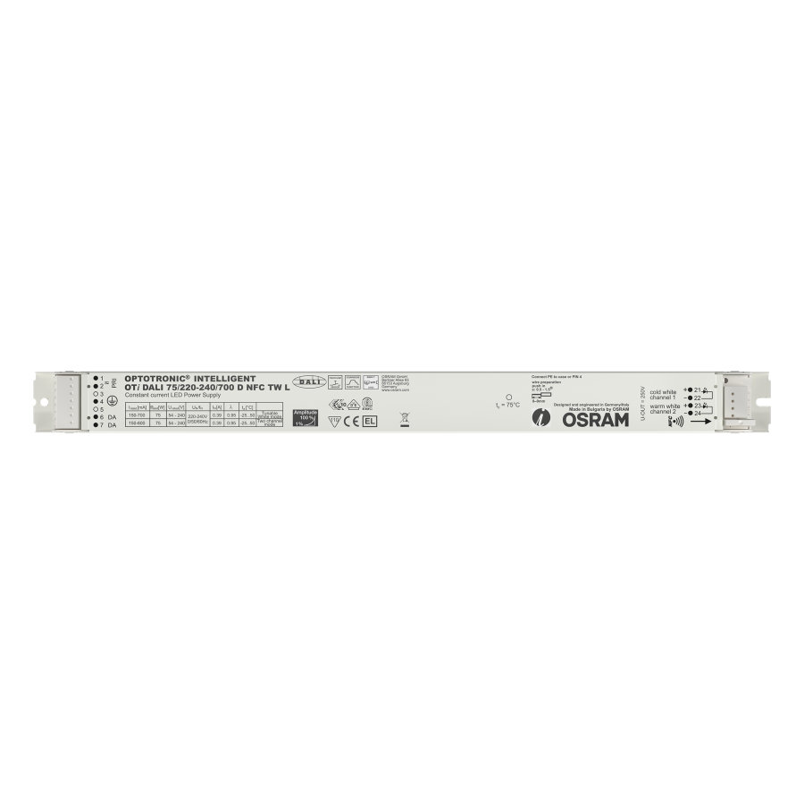 OTi-DALI-75/220-240/700-D-NFC-TW-L, Osram