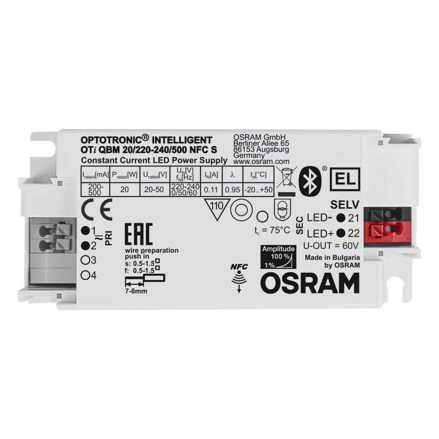 OTi-QBM-20/220-240/500-NFC-S, Osram