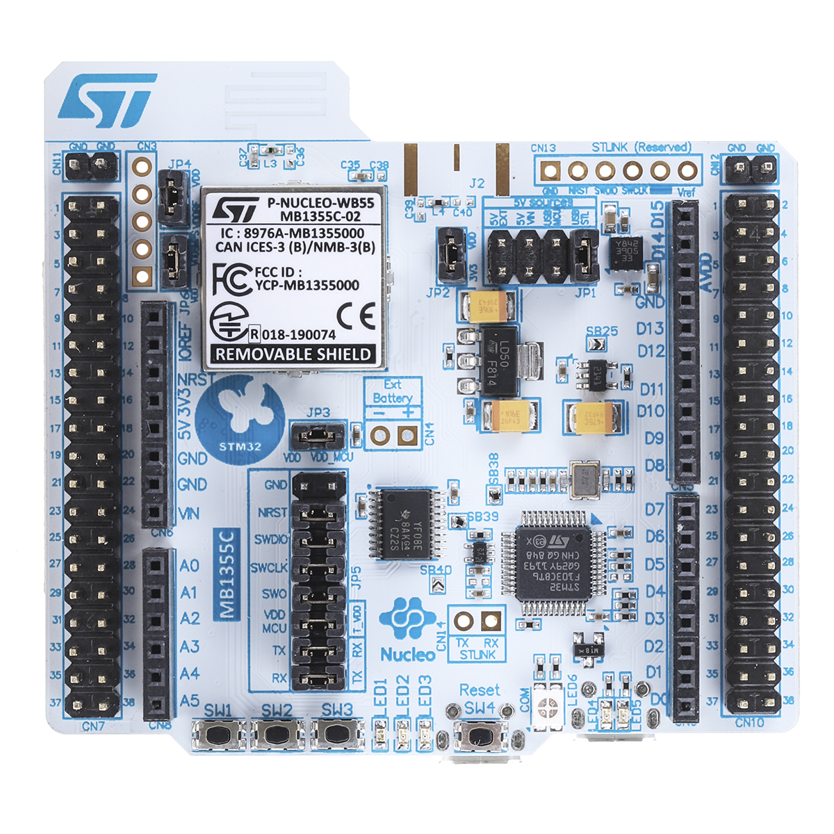 P-NUCLEO-WB55, STMicroelectronics