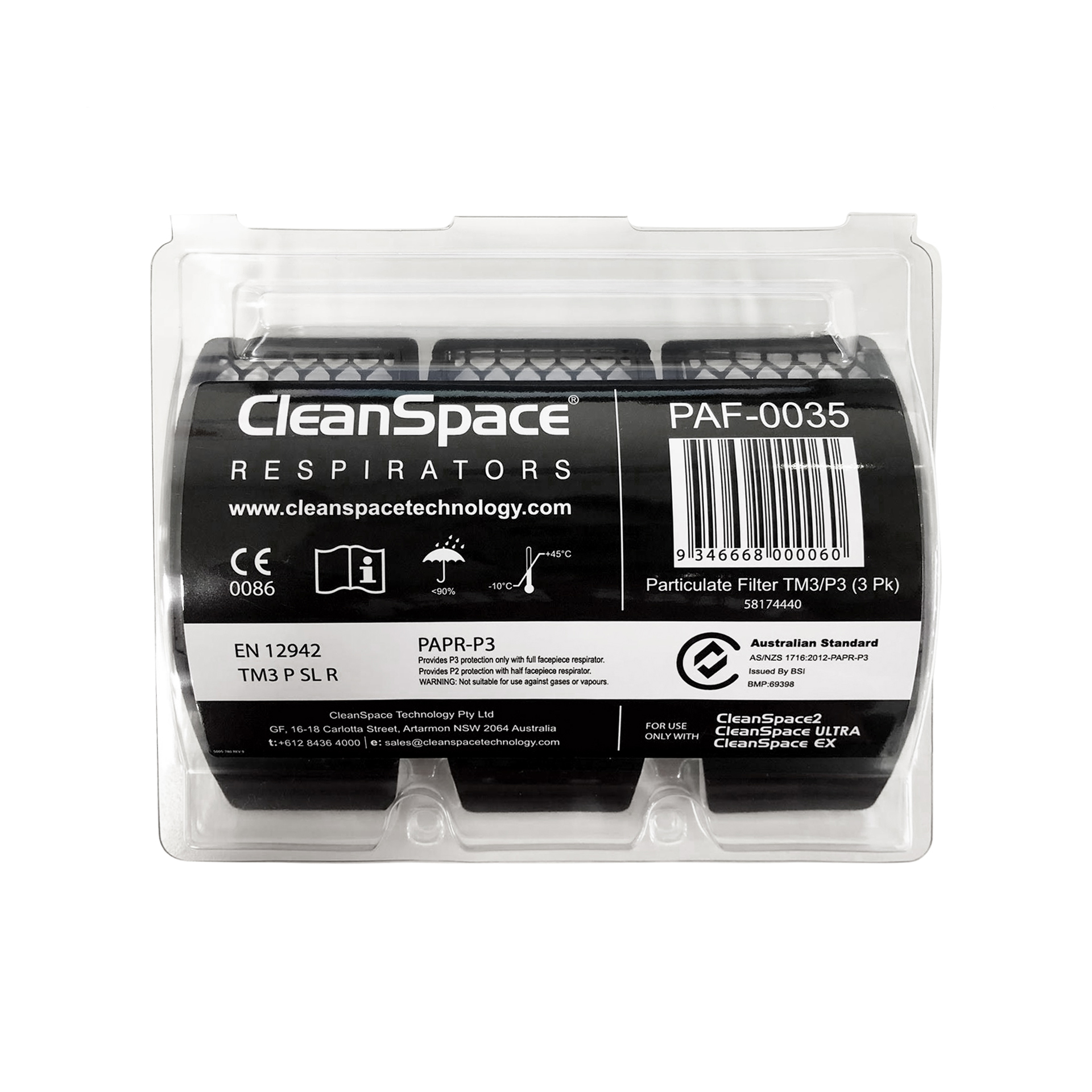 PAF-0035, Cleanspace