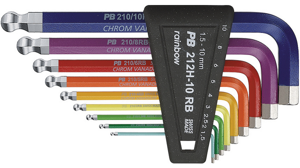 PB 212H10 RB SET 1.5...10, PB SWISS TOOLS