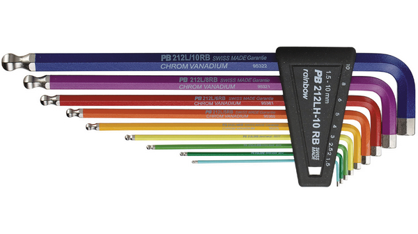 PB 212LH10 RB SET 1.5...10, PB SWISS TOOLS