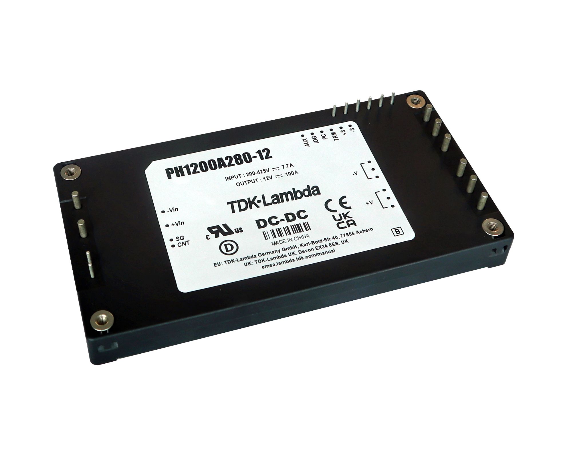 PH1200A280-48/T, TDK-Lambda