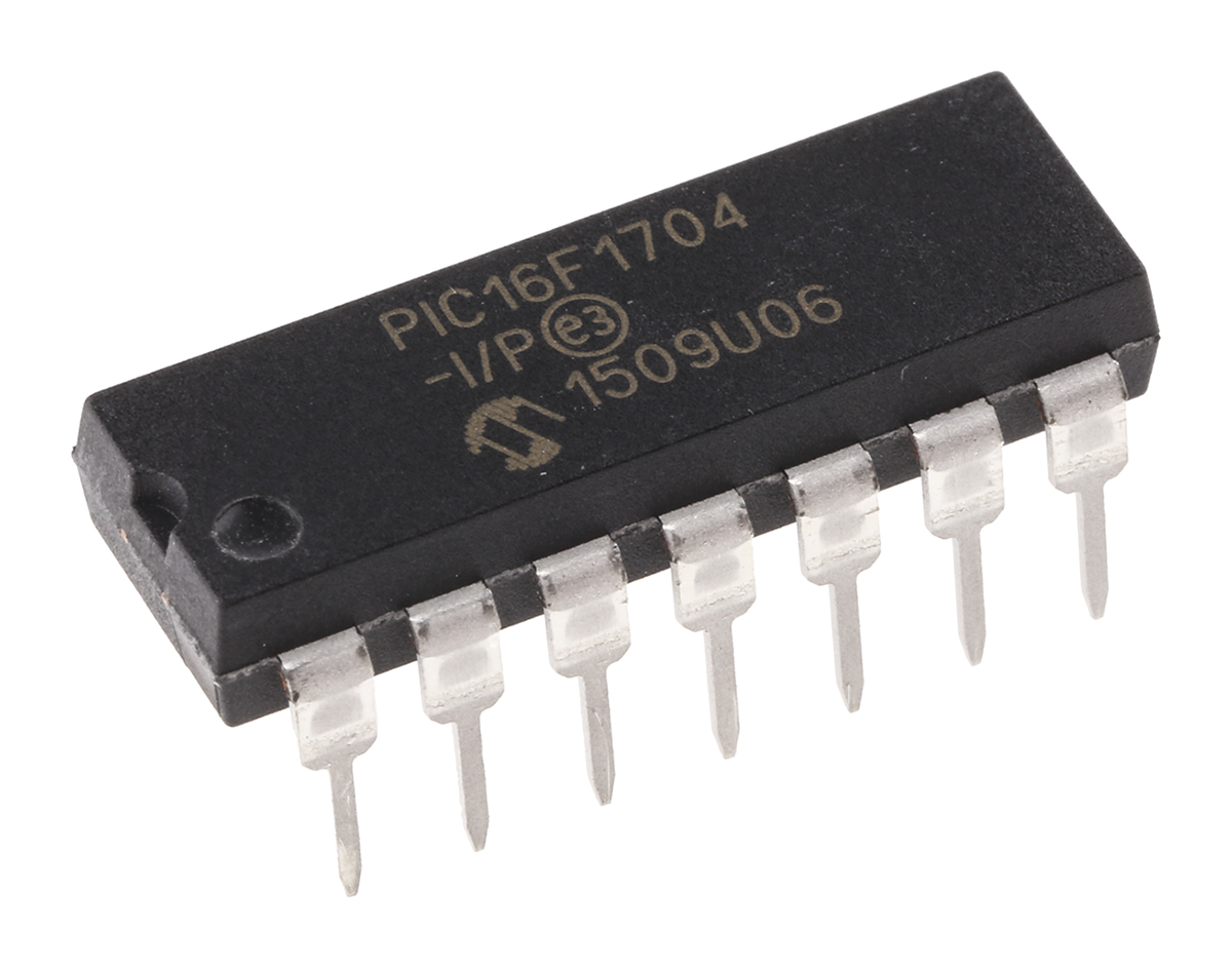 PIC16F1704-I/P, Microchip