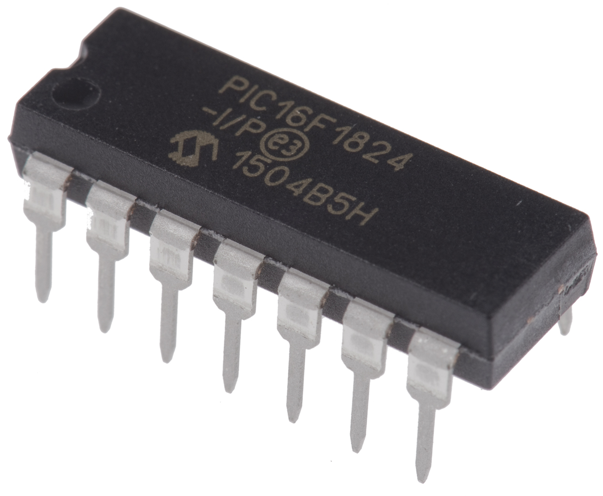 PIC16F1824-I/P, Microchip