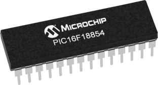 PIC16F18854-I/SP, Microchip