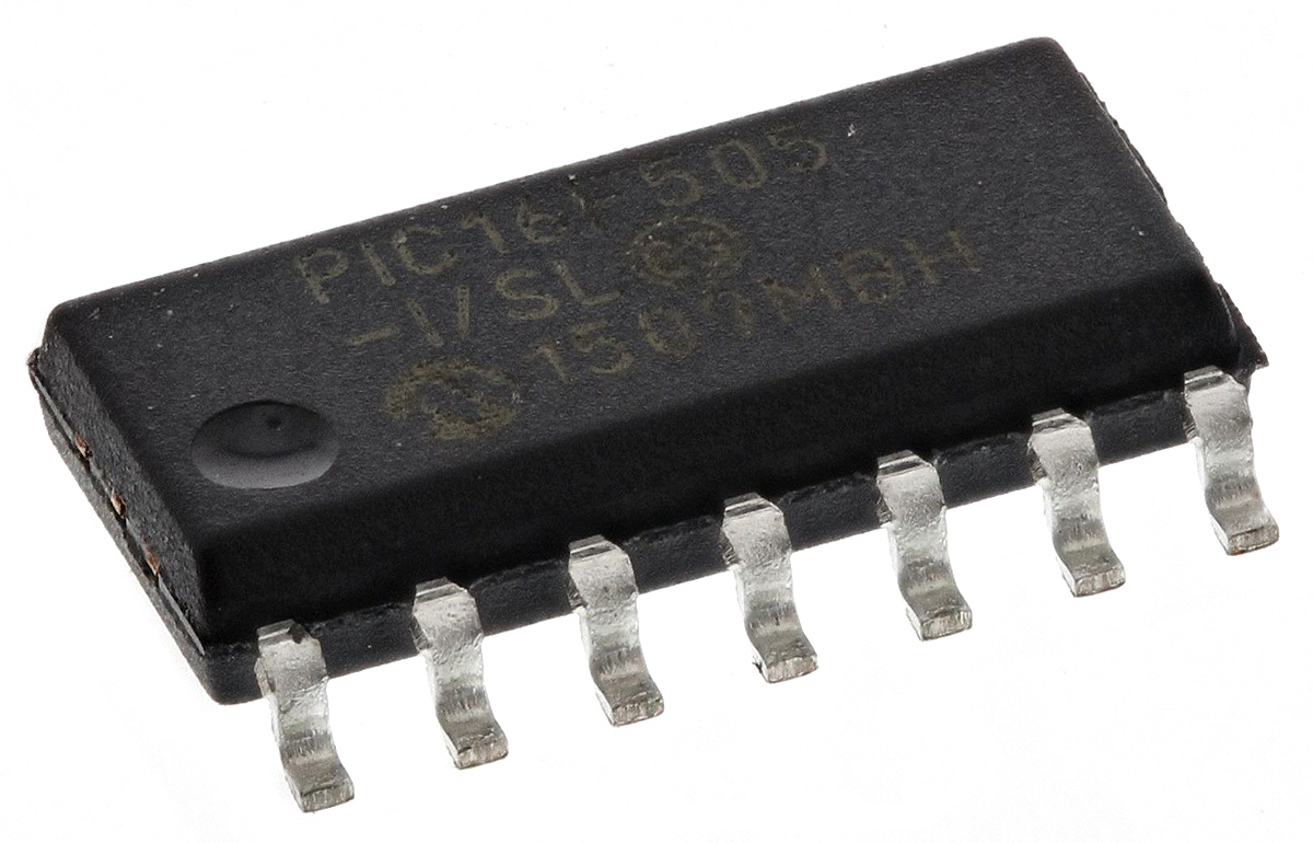 PIC16F505-I/SL, Microchip
