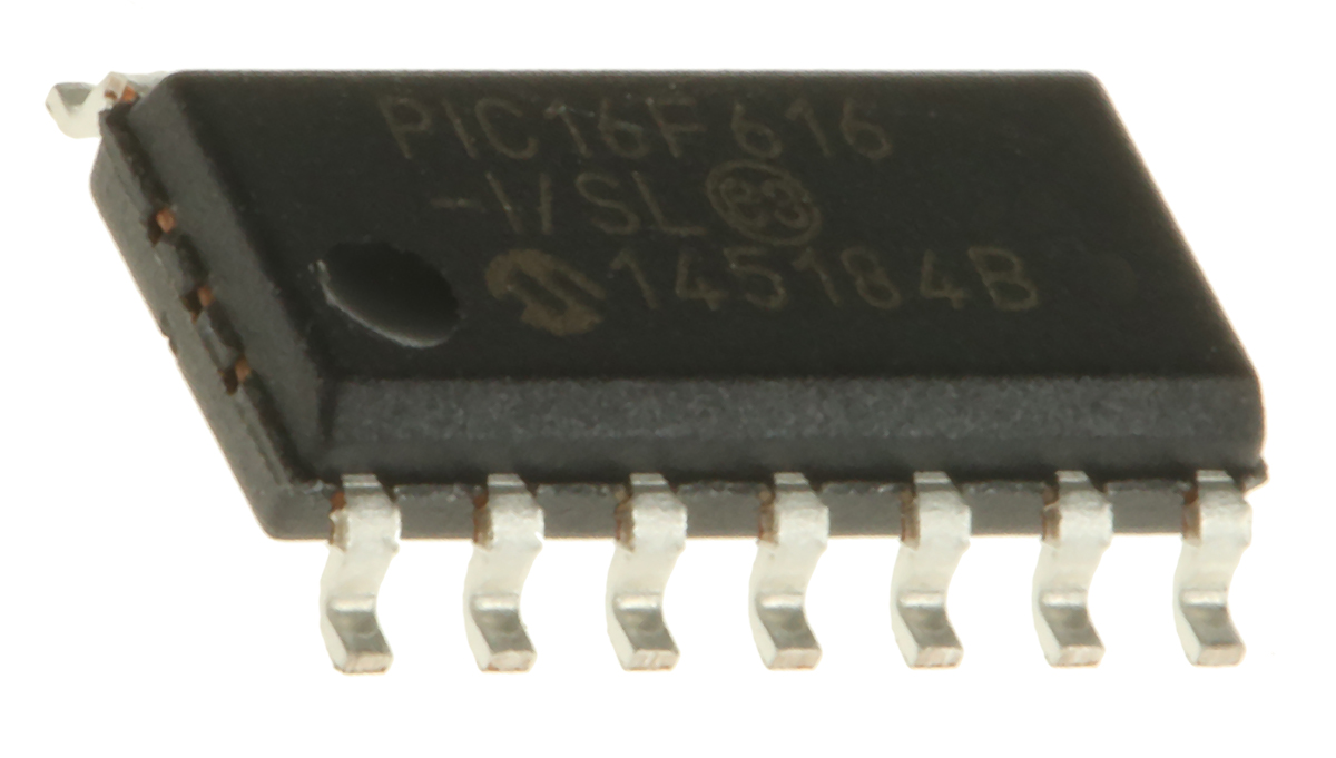 PIC16F616-I/SL, Microchip