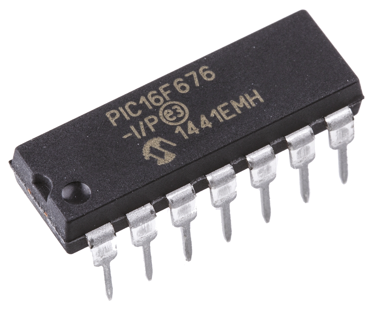 PIC16F676-I/P, Microchip