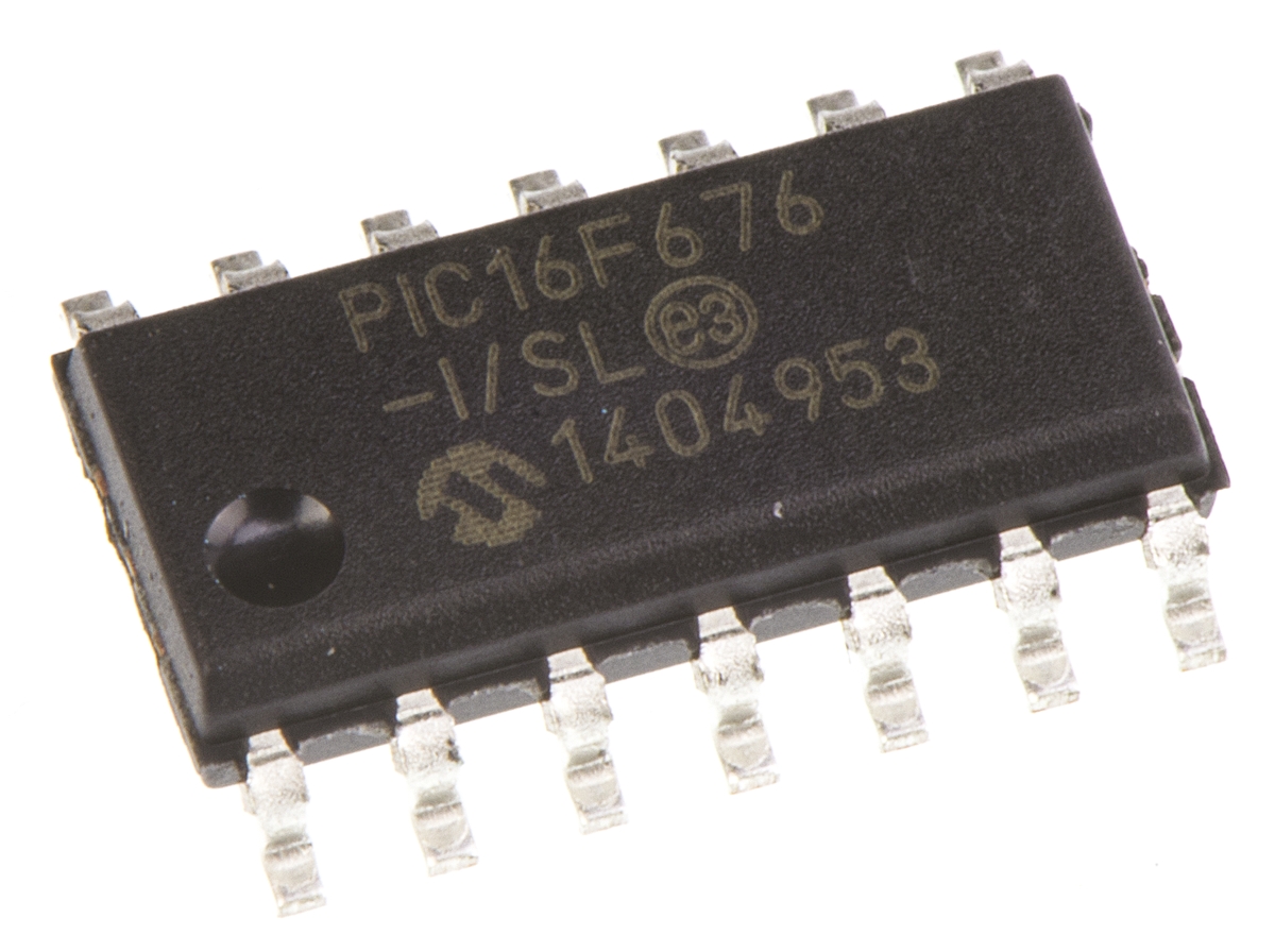 PIC16F676-I/SL, Microchip