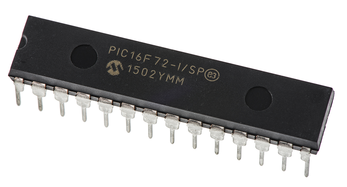 PIC16F72-I/SP, Microchip