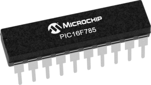 PIC16F785-I/P, Microchip