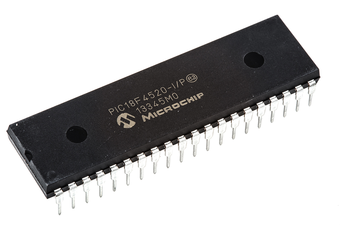 PIC18F4520-I/P, Microchip