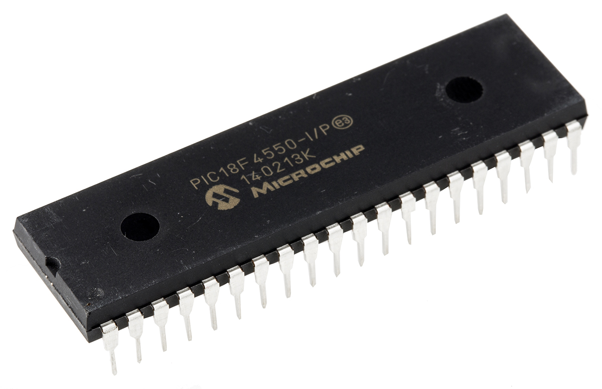 PIC18F4550-I/P, Microchip