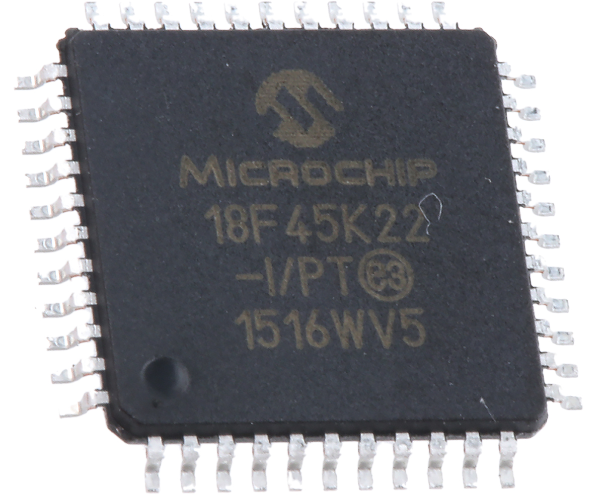PIC18F45K22-I/PT, Microchip