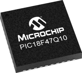 PIC18F47Q10-I/MP, Microchip