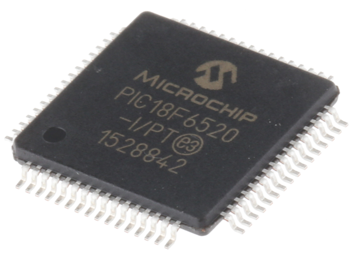 PIC18F6520-I/PT, Microchip