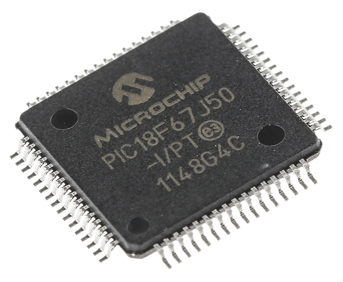 PIC18F67J50-I/PT, Microchip