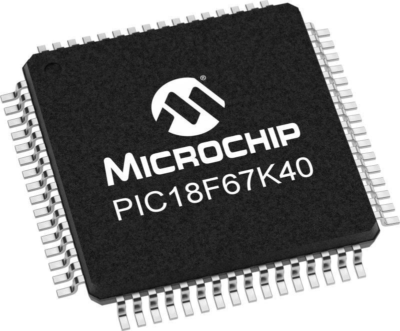 PIC18F67K40T-I/PT, Microchip