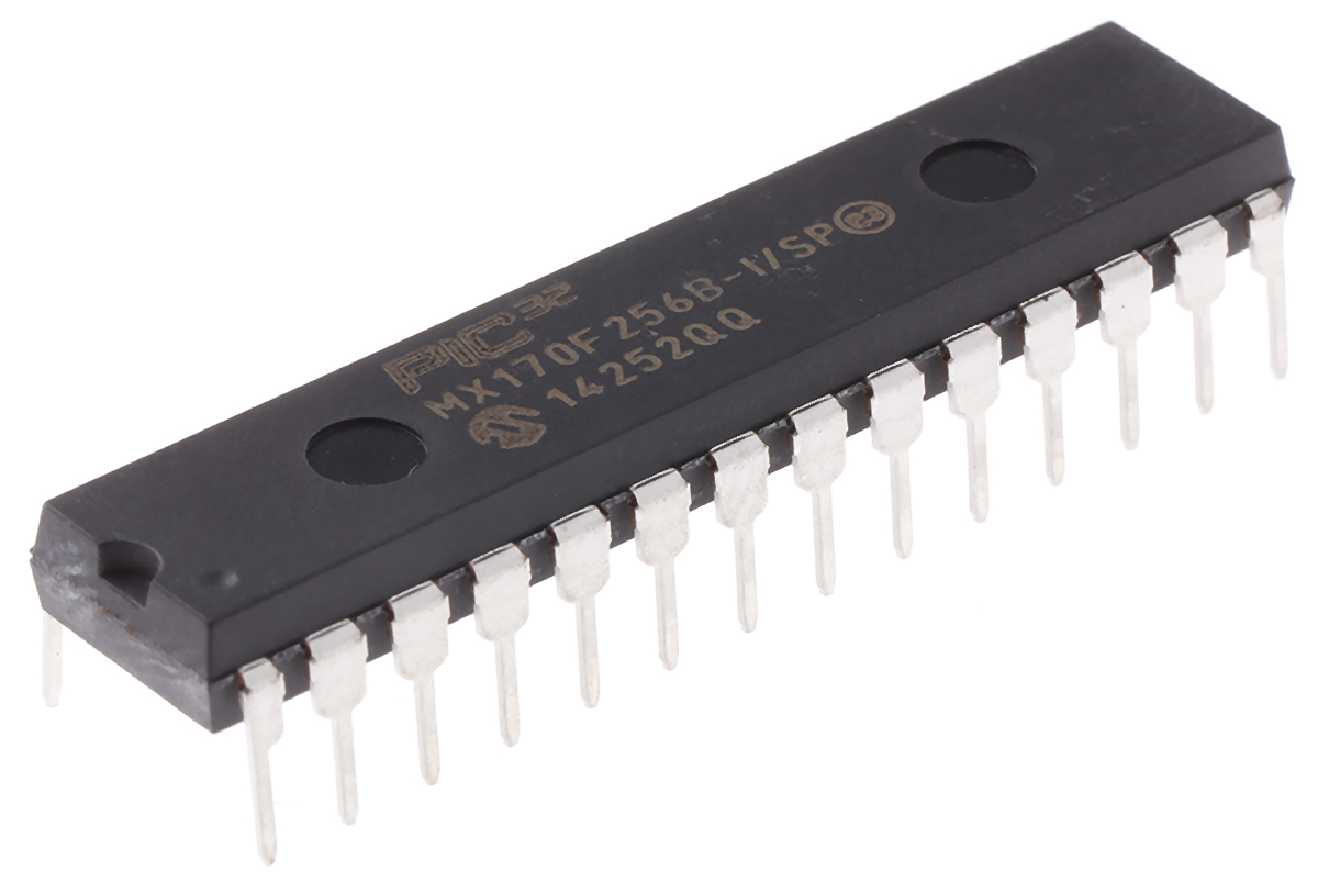 PIC32MX170F256B-I/SP, Microchip