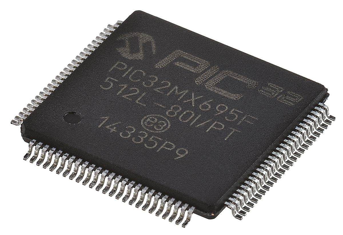 PIC32MX695F512L-80I/PT, Microchip