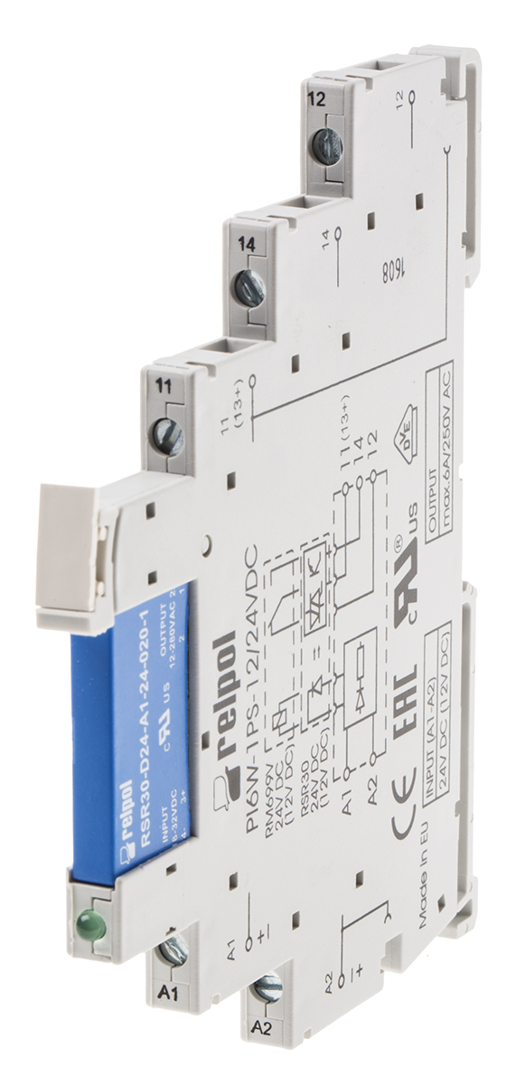 PIR6W-1PS-24VAC/DC-T, Relpol