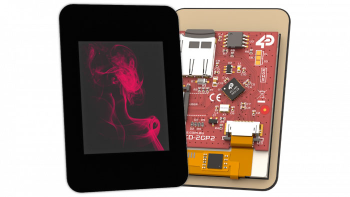 pixxiLCD-20P2-CTP-CLB, 4D Systems