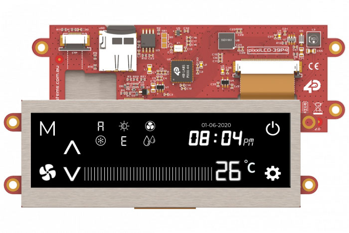pixxiLCD-39P4, 4D Systems