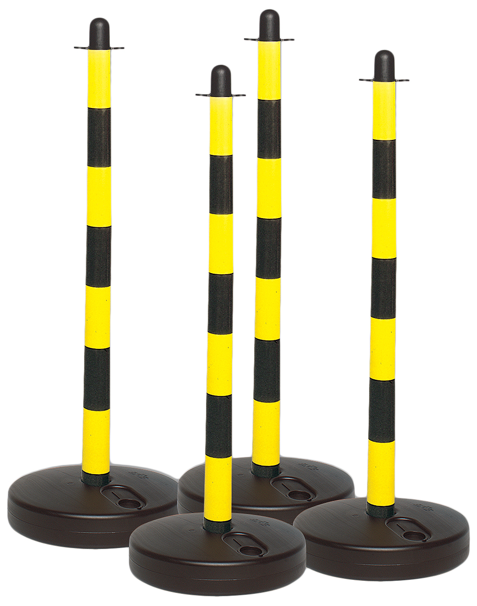 POST & FILLABLE BASE YELL/BLK PK 4, Brady