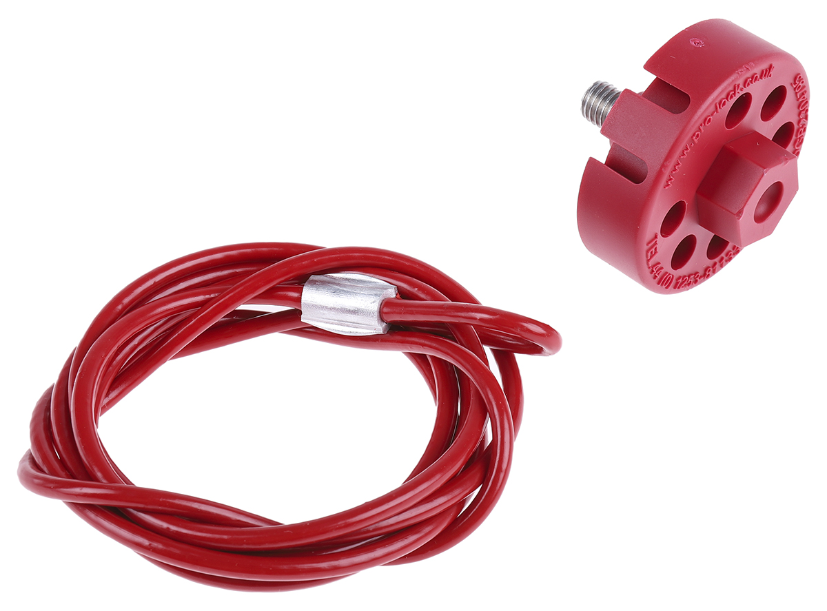 PRO-LOCK + 1.5 M CABLE PPROP & SSTEEL RD, Brady