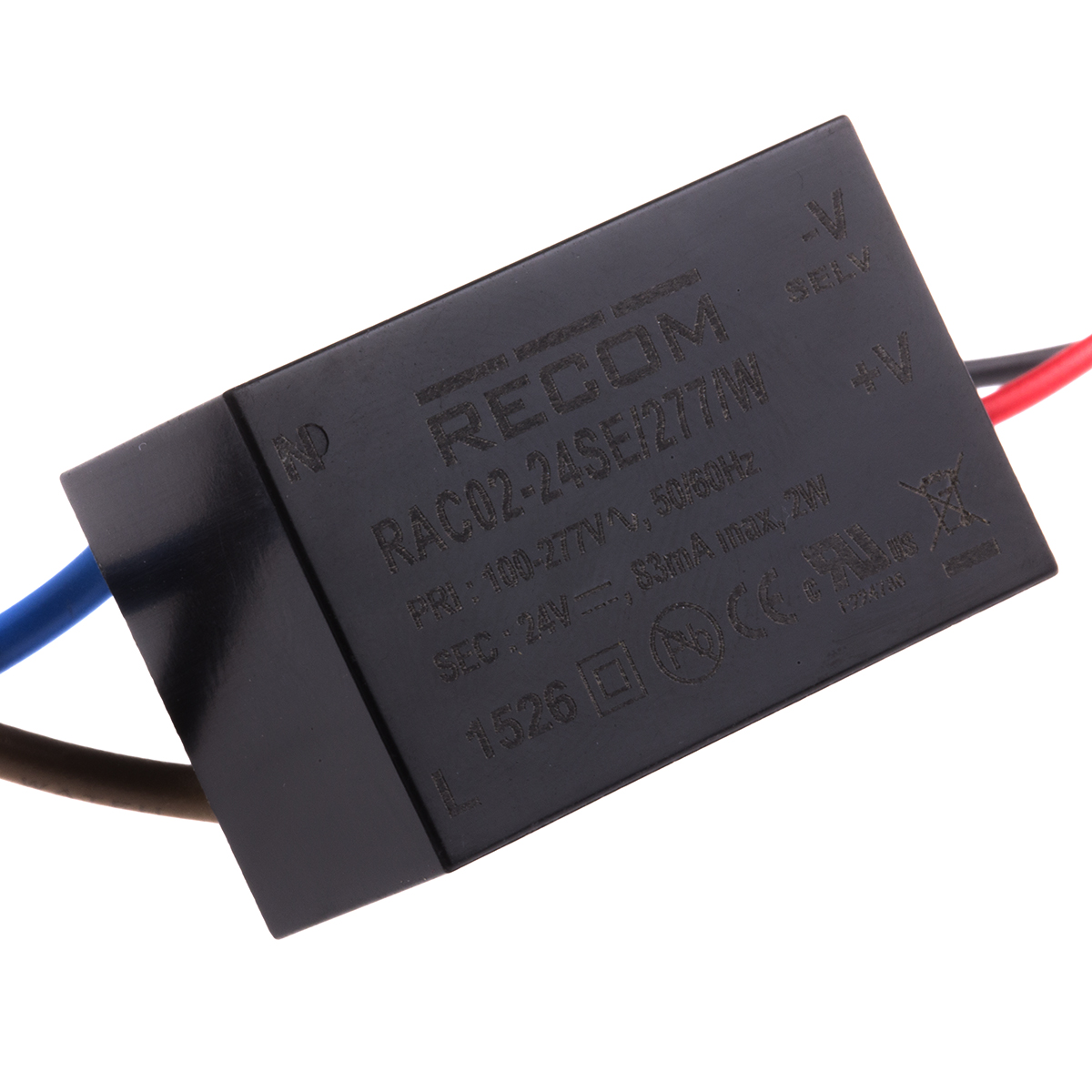 RAC02-24SE/277/W, Recom