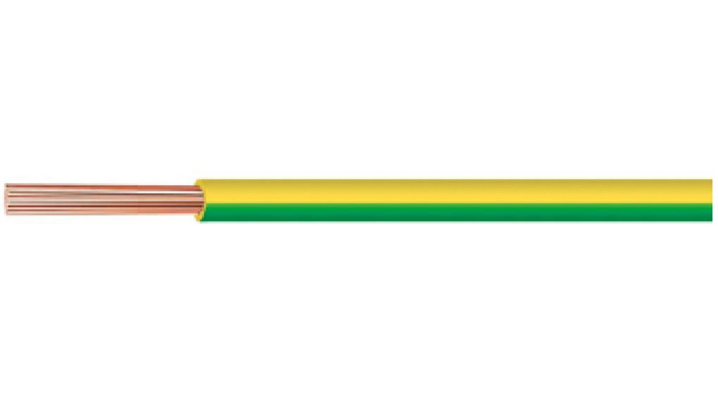 RADOX 155 0.50 MM2 YELLOW/GREE, Huber+Suhner