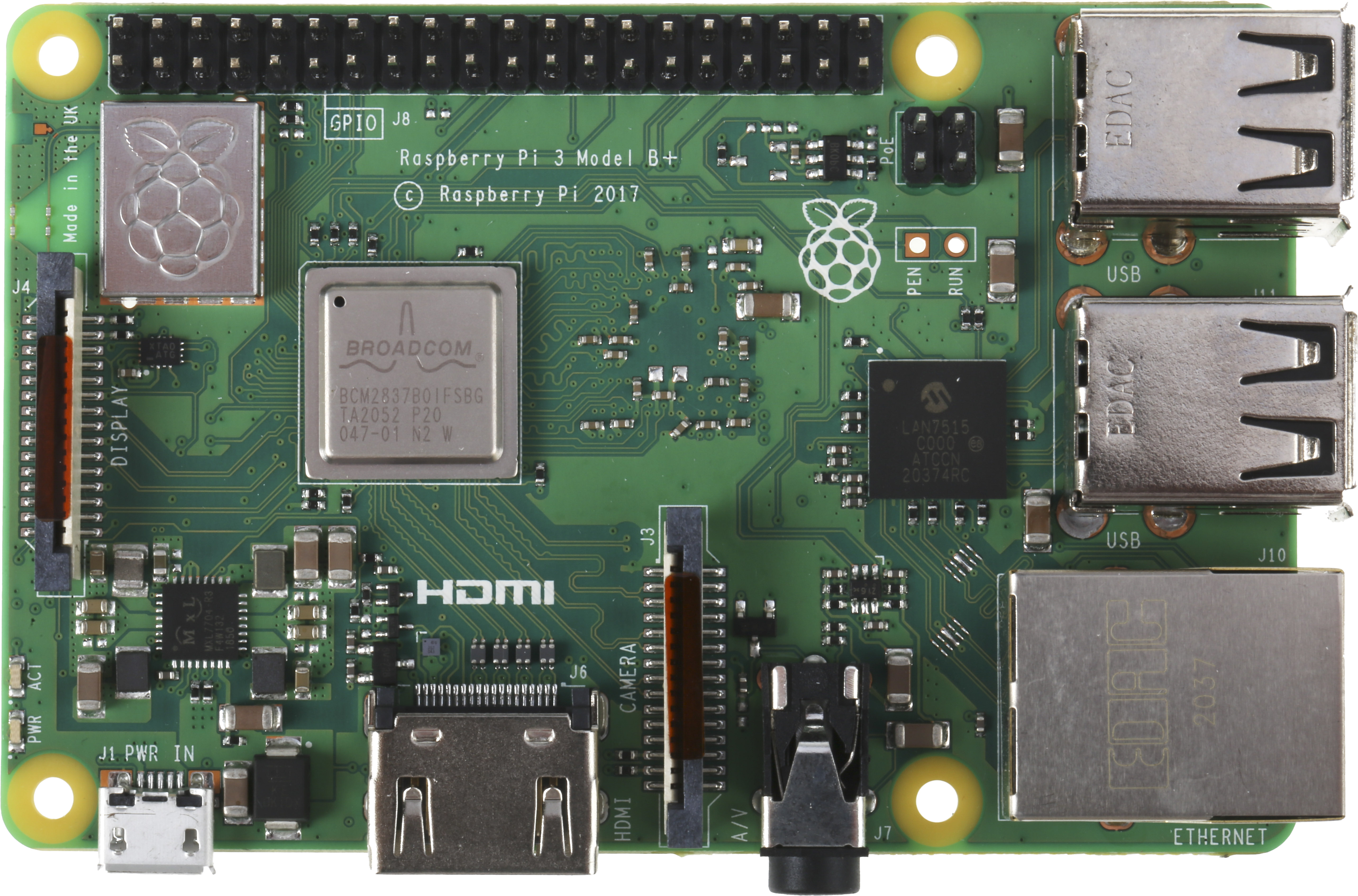 Raspberry Pi 3 Model B+, 