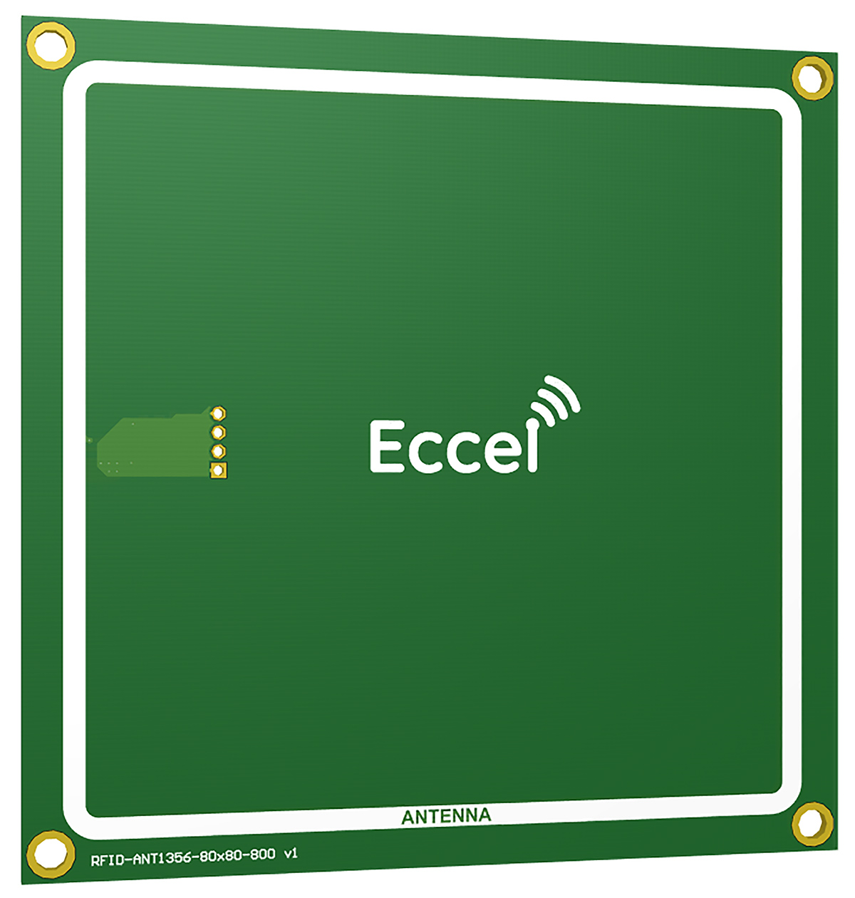 RFID-ANT1356-80x80-800 v1, Eccel Technology Ltd