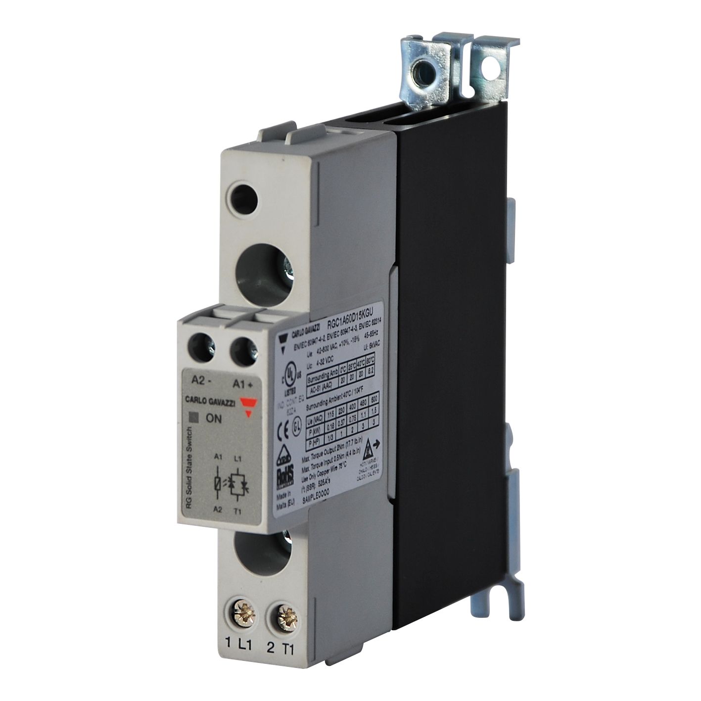 RGC1A60D25KGU, Carlo Gavazzi