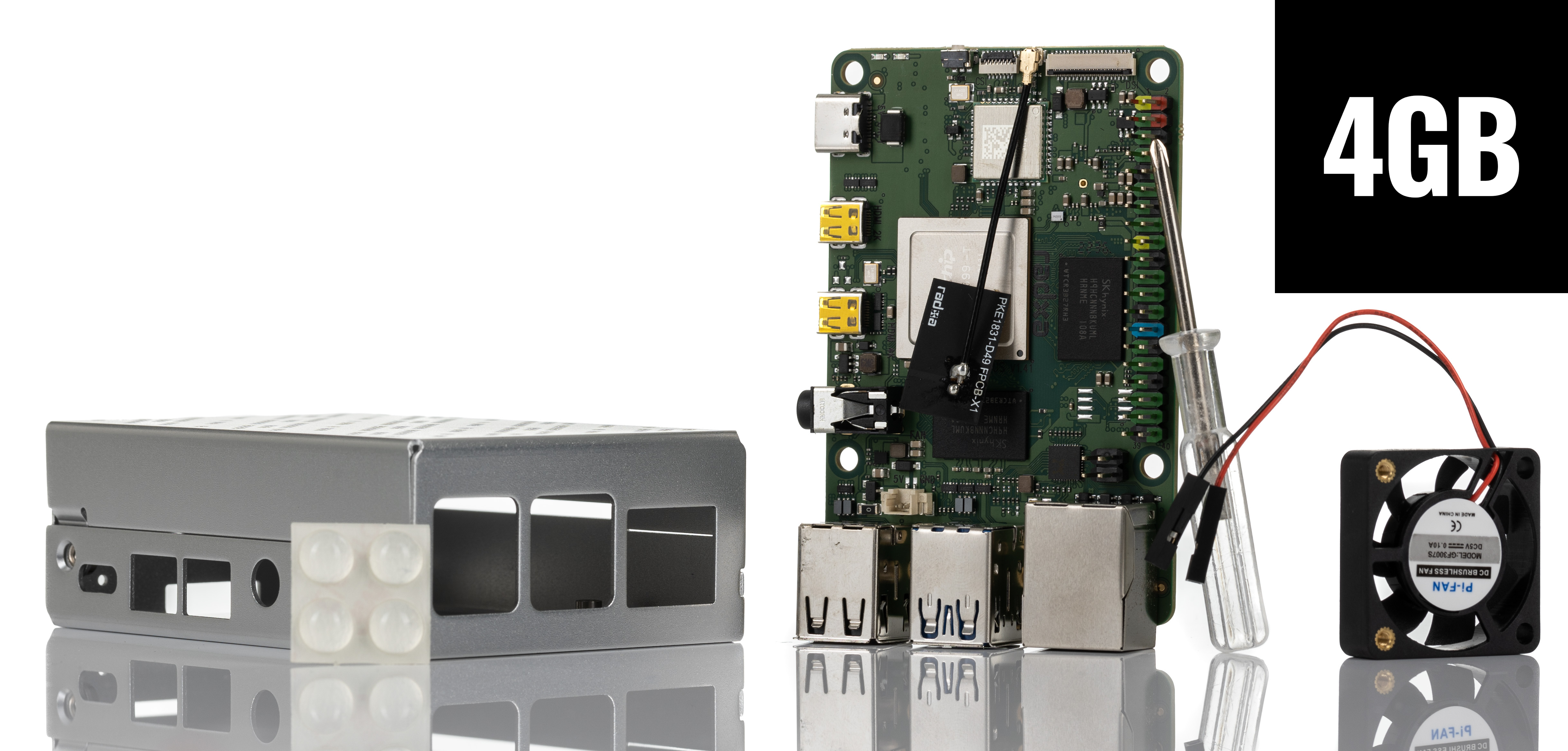 ROCK4C+ Starter Kit, Okdo