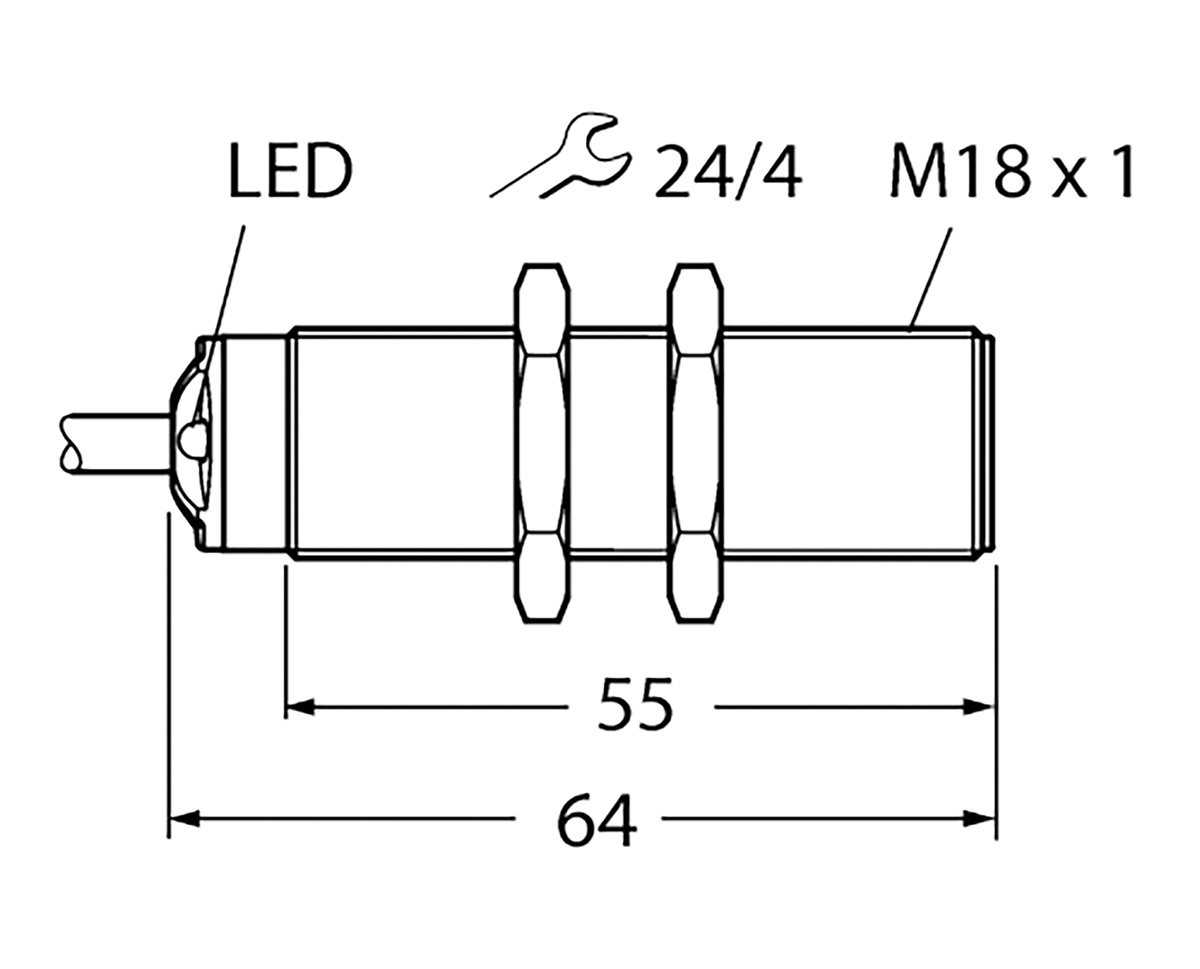 RU50U-S18-AP8X-H1141, Turck